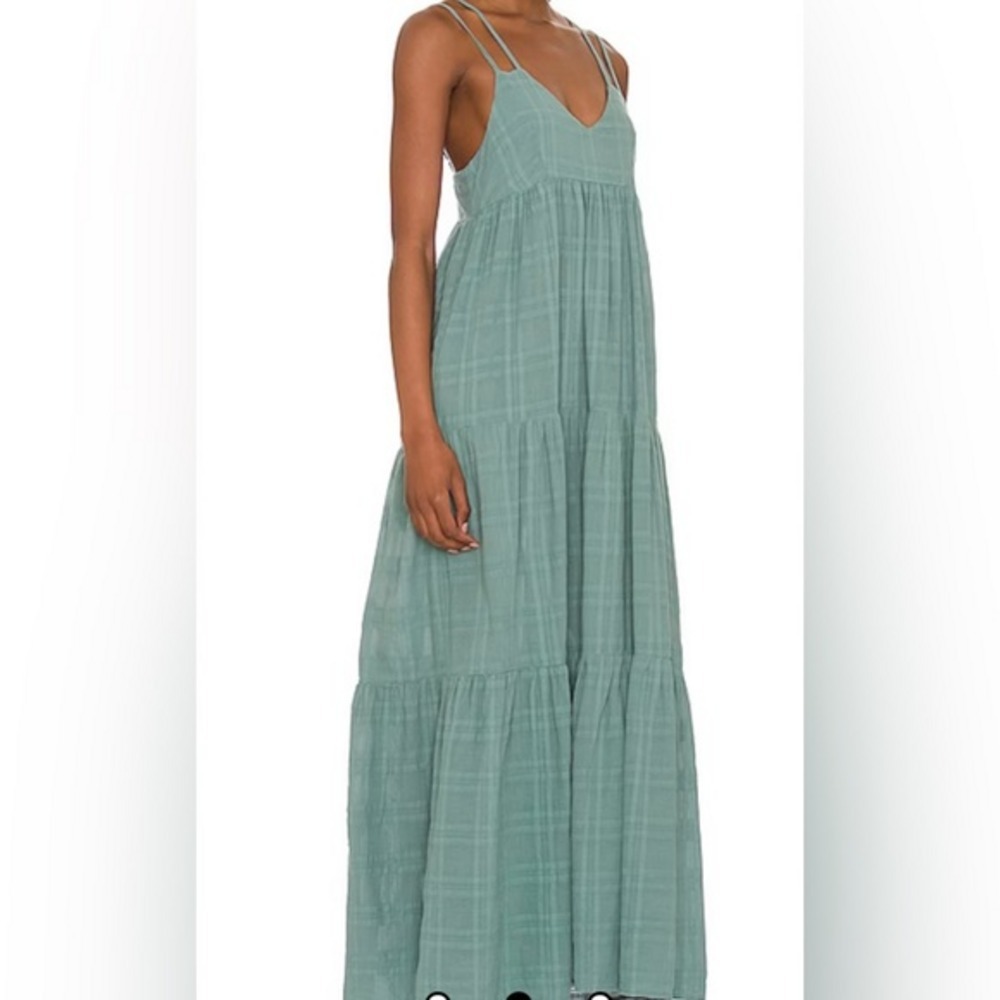 Young Fabulous & Broke YFB Long Maxi Vacation Dress in bright Yellow -S - Picture 6 of 8